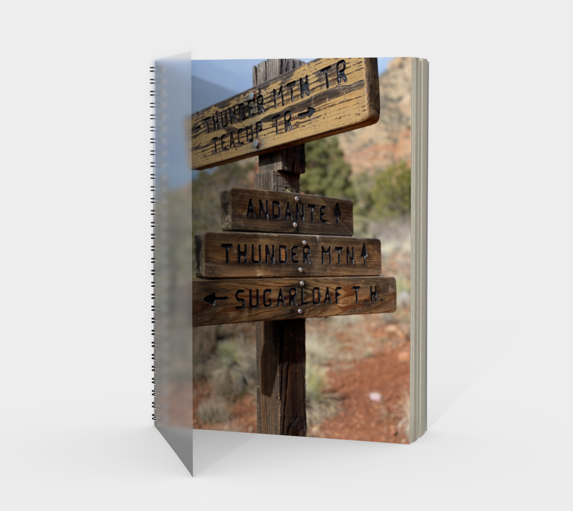 Sedona Trails Spiral Notebook preview
