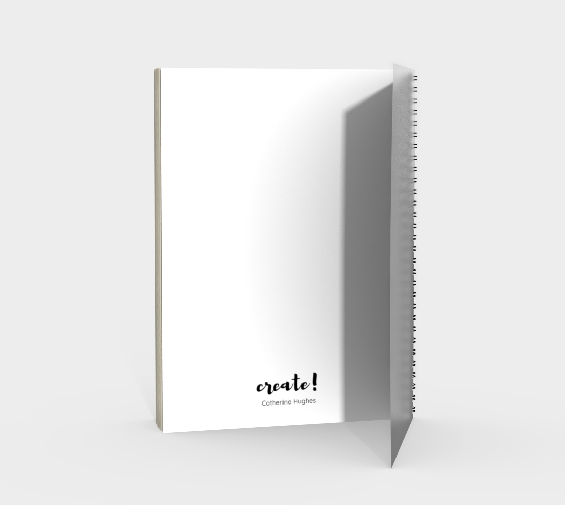 Water Lily Spiral Notebook preview #2