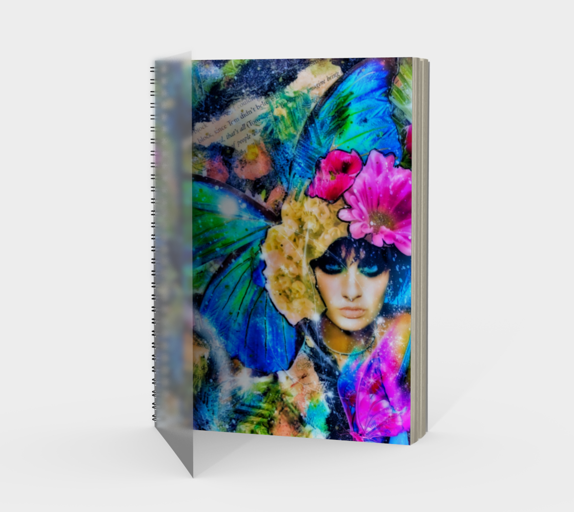 Butterfly Woman Spiral  preview