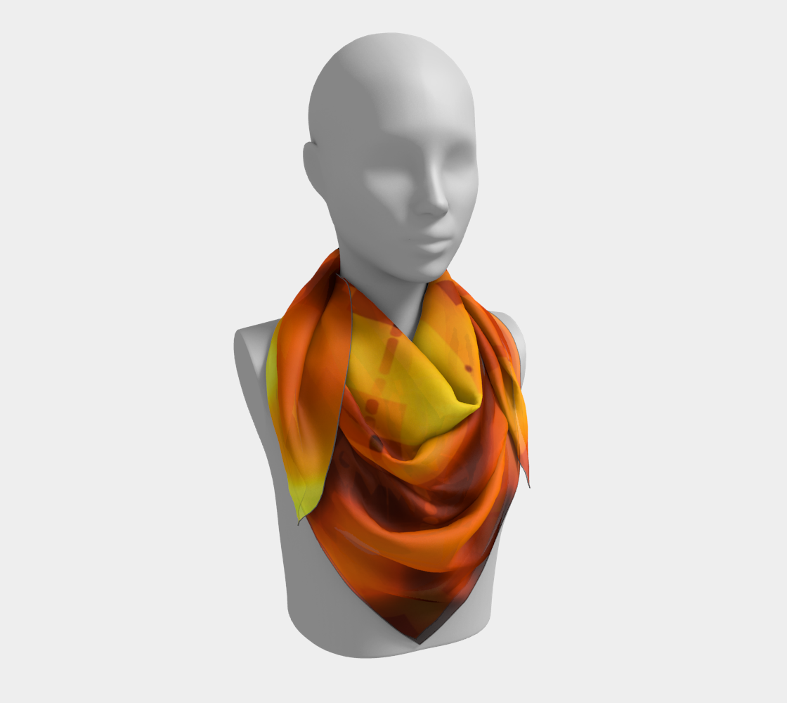 Nevada Dusk till Dawn II Square Scarf preview #3