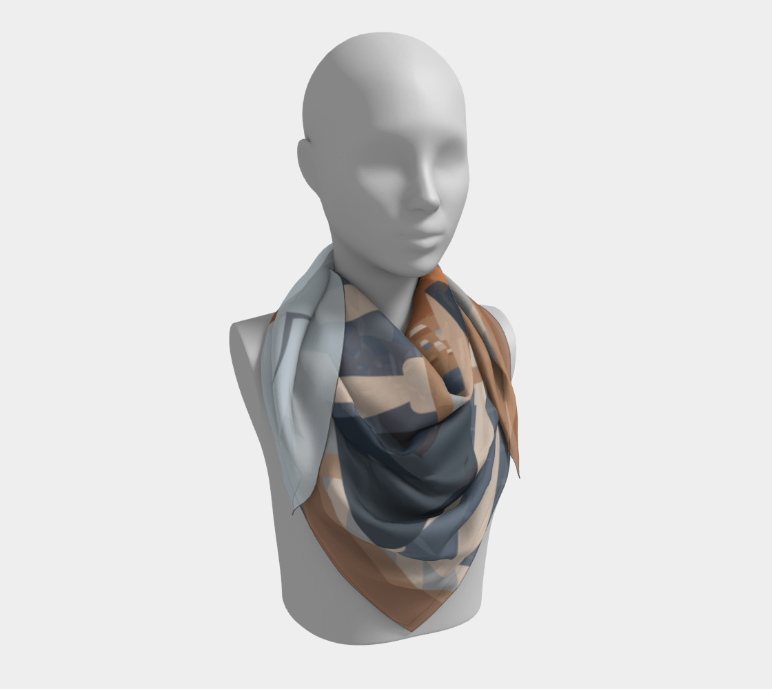 Summer memories square scarf preview #3