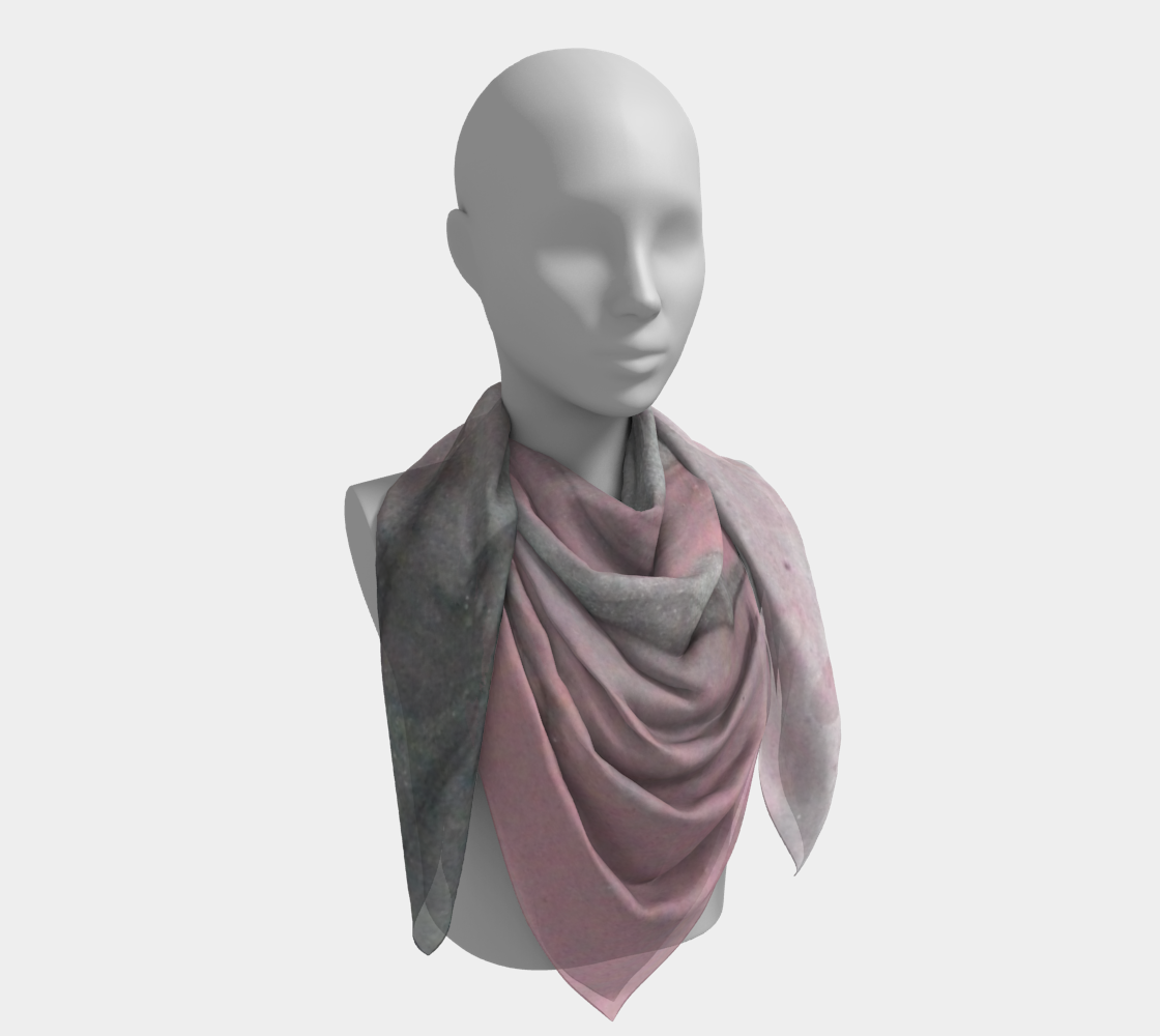 Aperçu de Pink Twilight Square Scarf #4