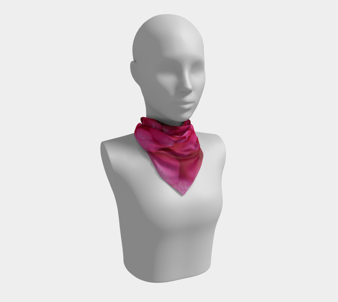 Multi Petaled Rose Square Scarf 160526a preview