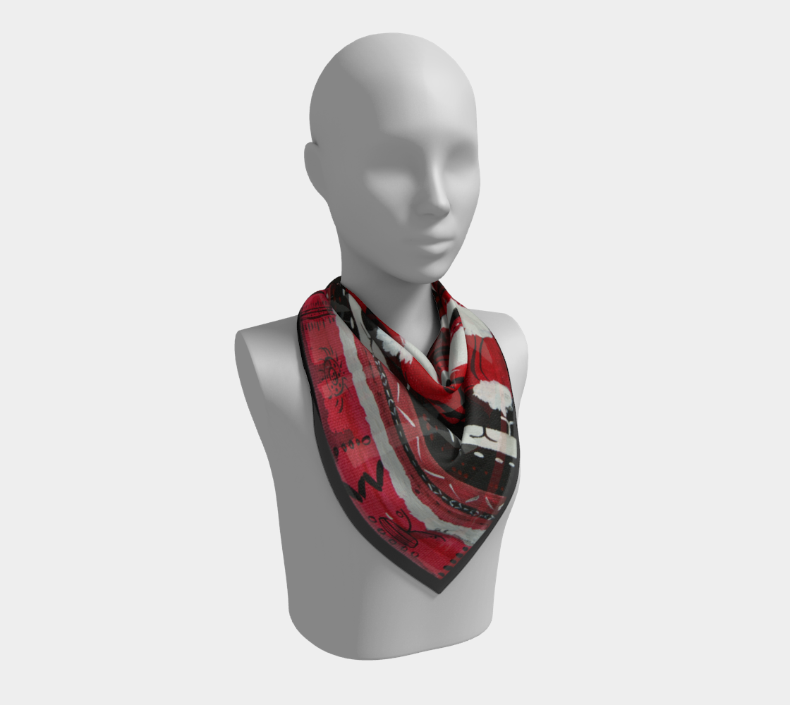 Snow Falling Regalia Inspired Scarf preview #2