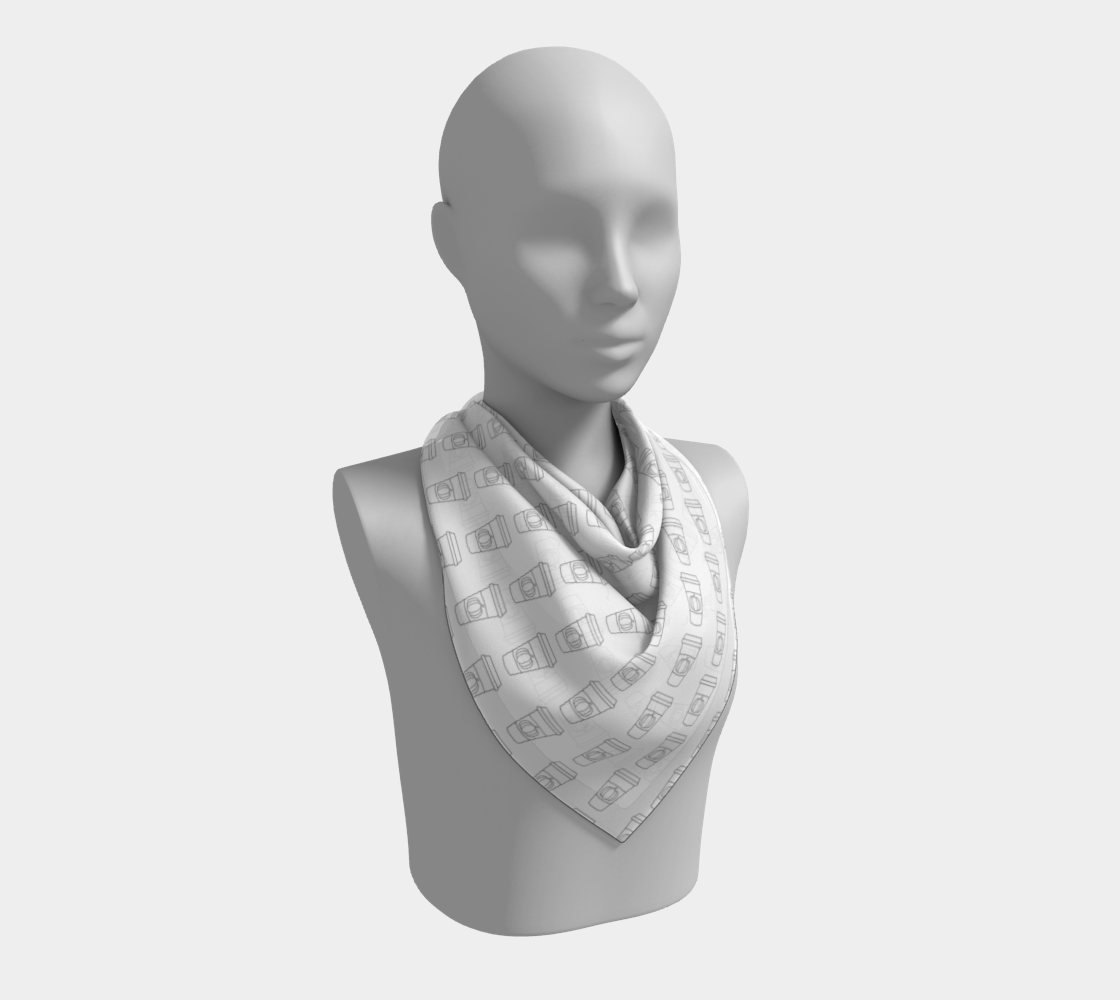 Aperçu de Pumpkin Spice & Everything Nice Square Scarf #2