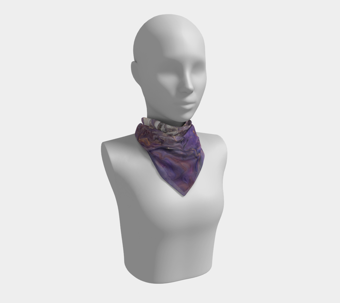 Amethyst Midnight Square Scarf preview