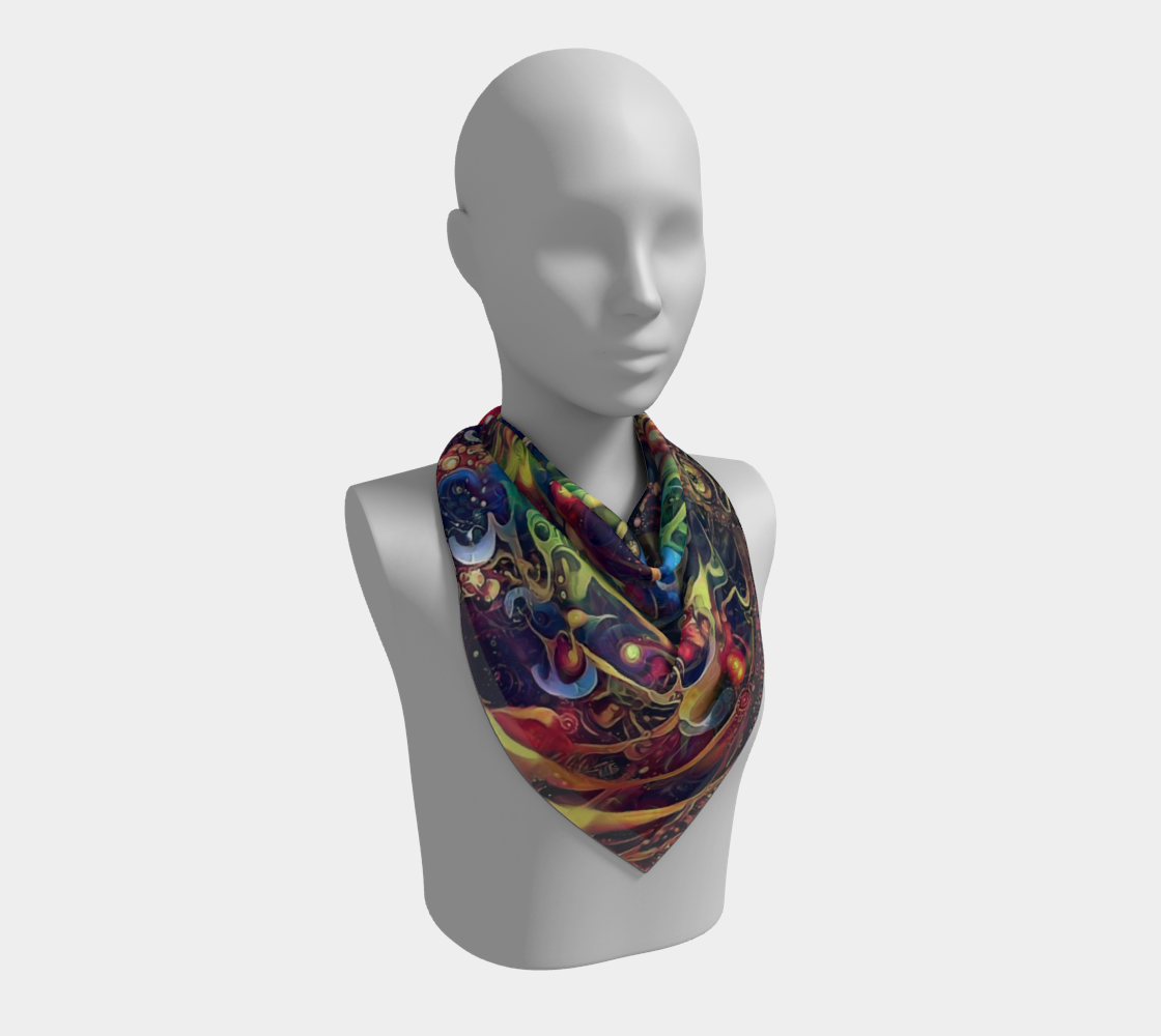 On The Fringe Square Scarf preview #2