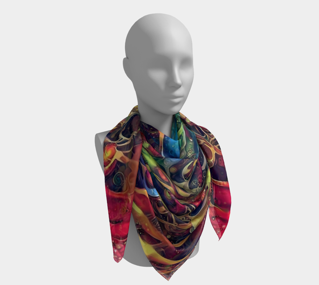 On The Fringe Square Scarf preview #4