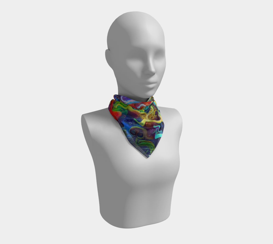 Floating Square Scarf preview #1