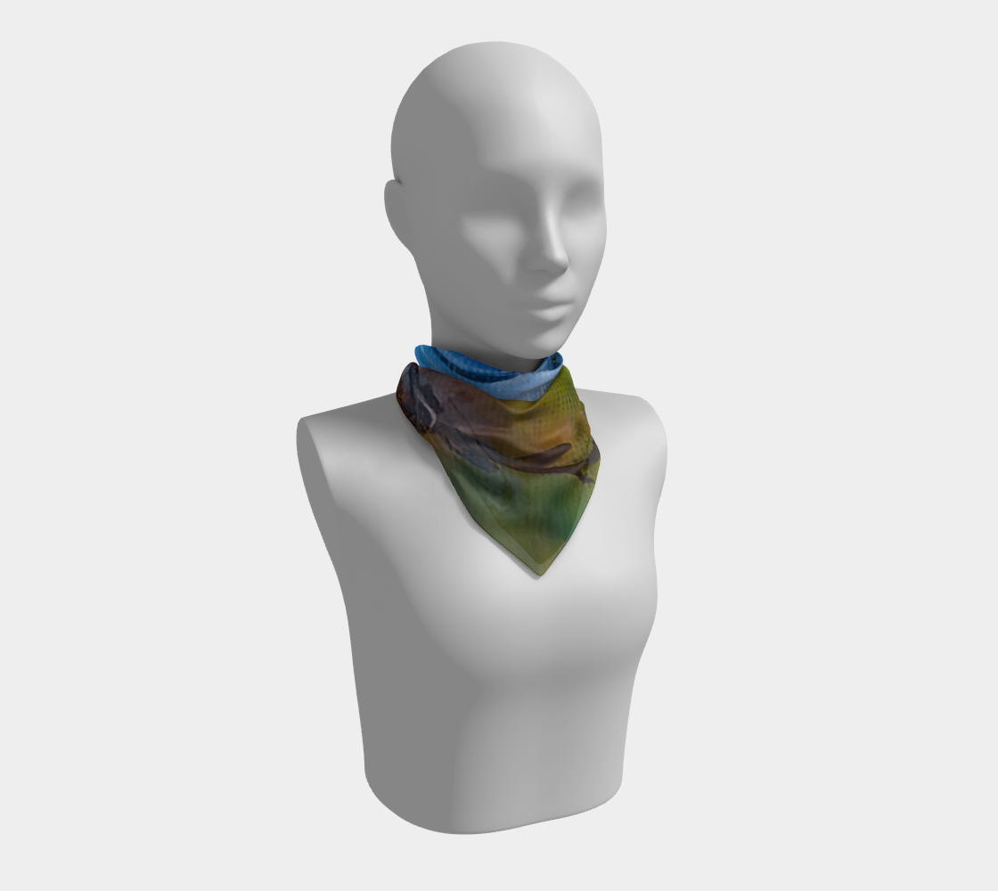 Blue Bird Square Scarf preview