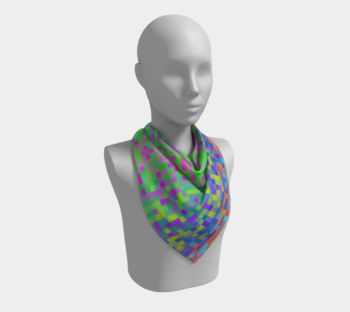 Colorful Square Pixels preview #2