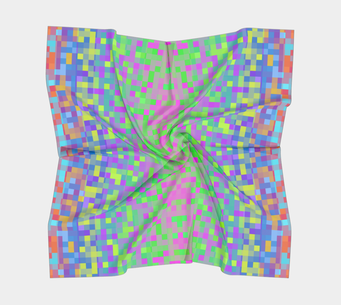 Colorful Square Pixels preview #5