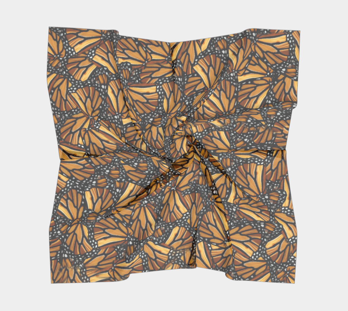 Monarch Butterfly Wing Mosaic Pattern preview #5