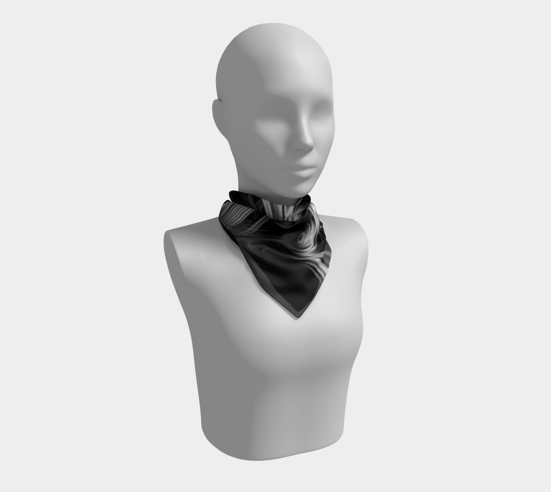 Black and White Silk Swirl Pattern preview #1