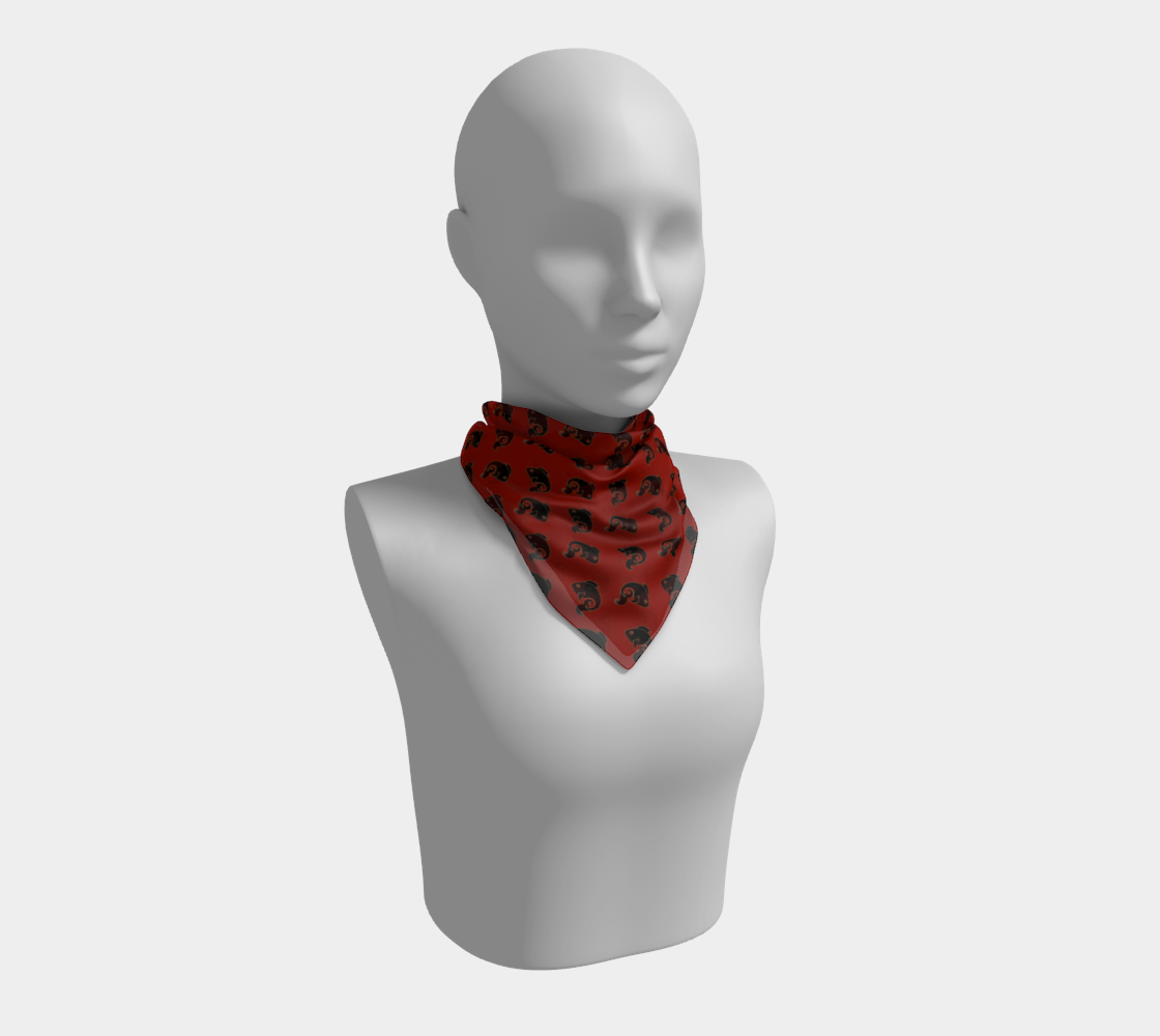 Fish Pattern in Red and Black preview #1
