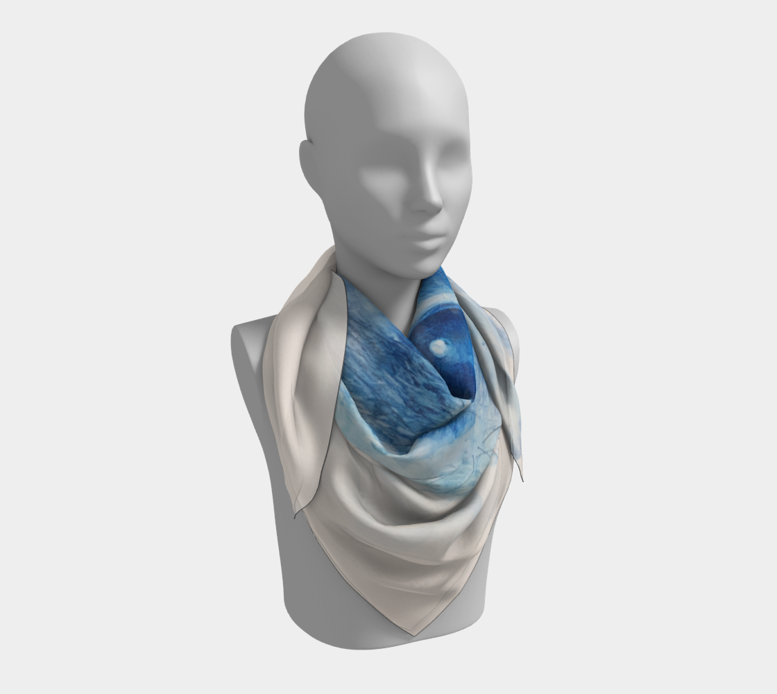 Aperçu de Blue Baby Squirrel Scarf #3