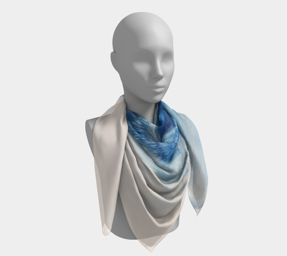 Aperçu de Blue Baby Squirrel Scarf #4