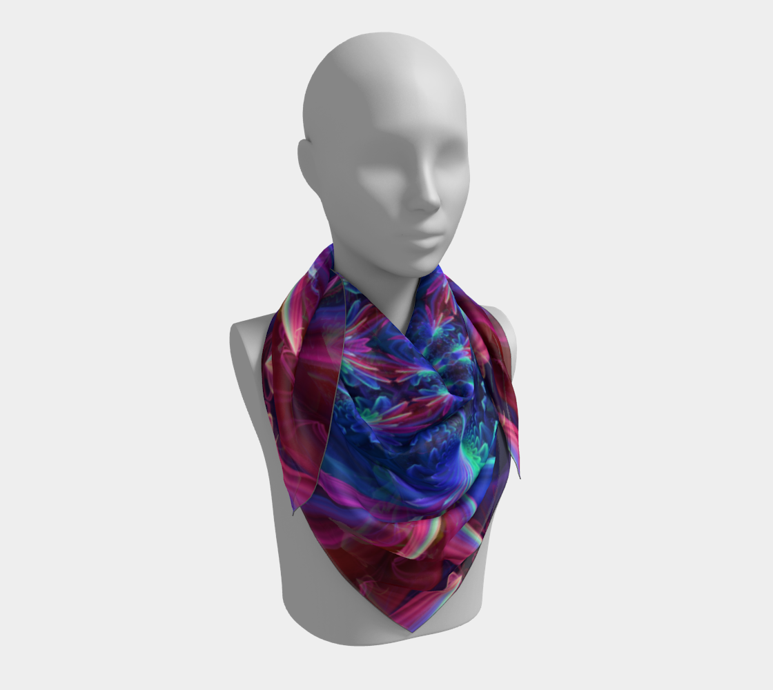 Flower Focus Scarf preview #3