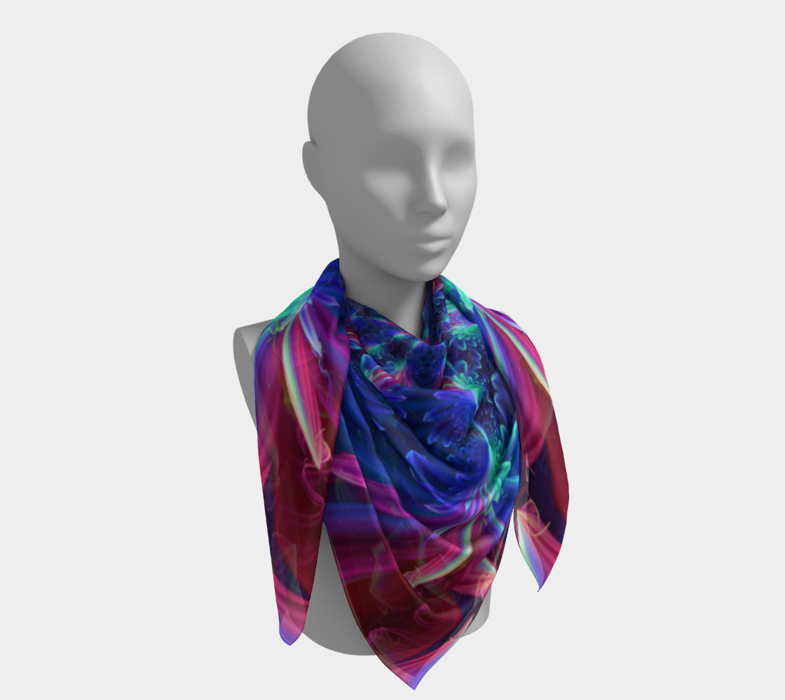 Flower Focus Scarf preview #4