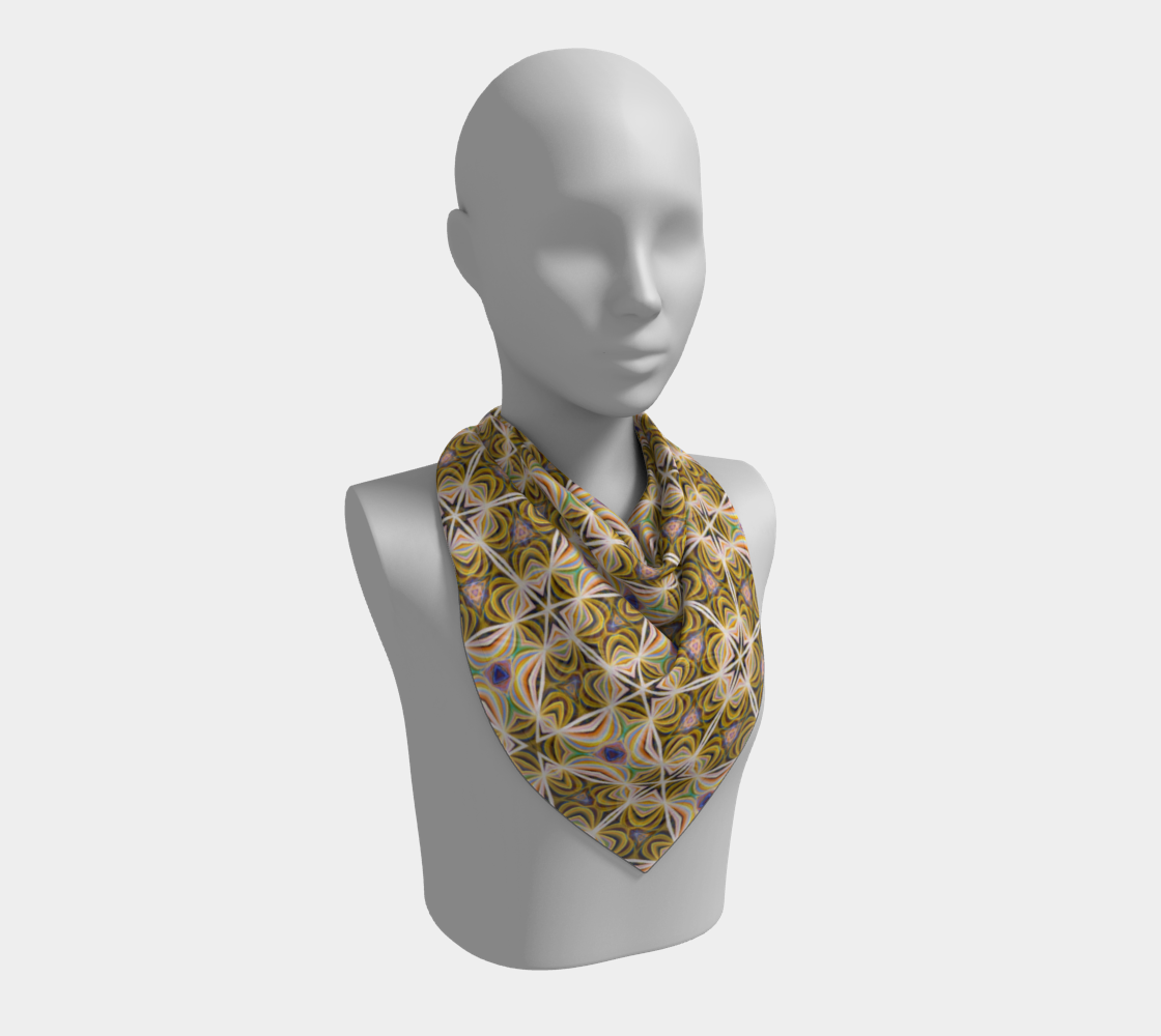 Aperçu de Sunshine Lattice Scarf #2