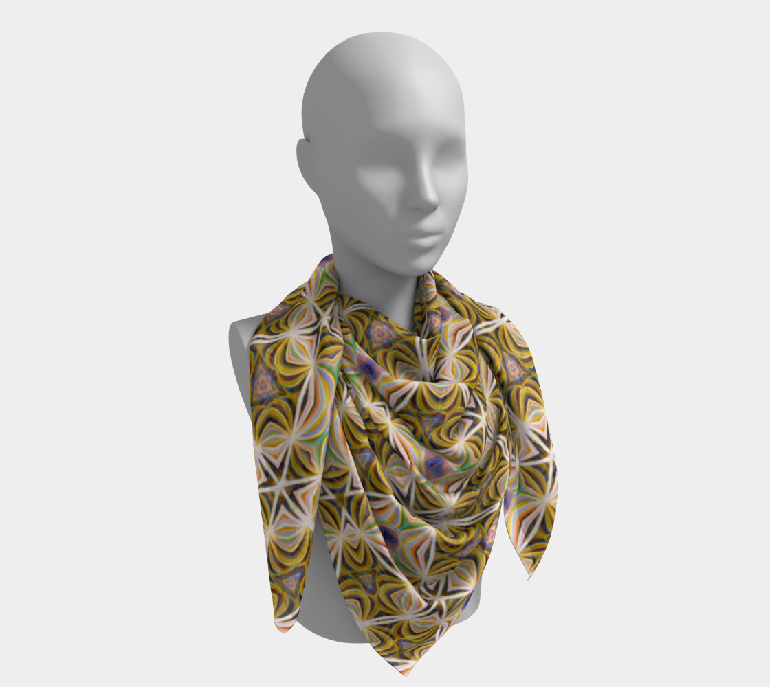 Aperçu de Sunshine Lattice Scarf #4