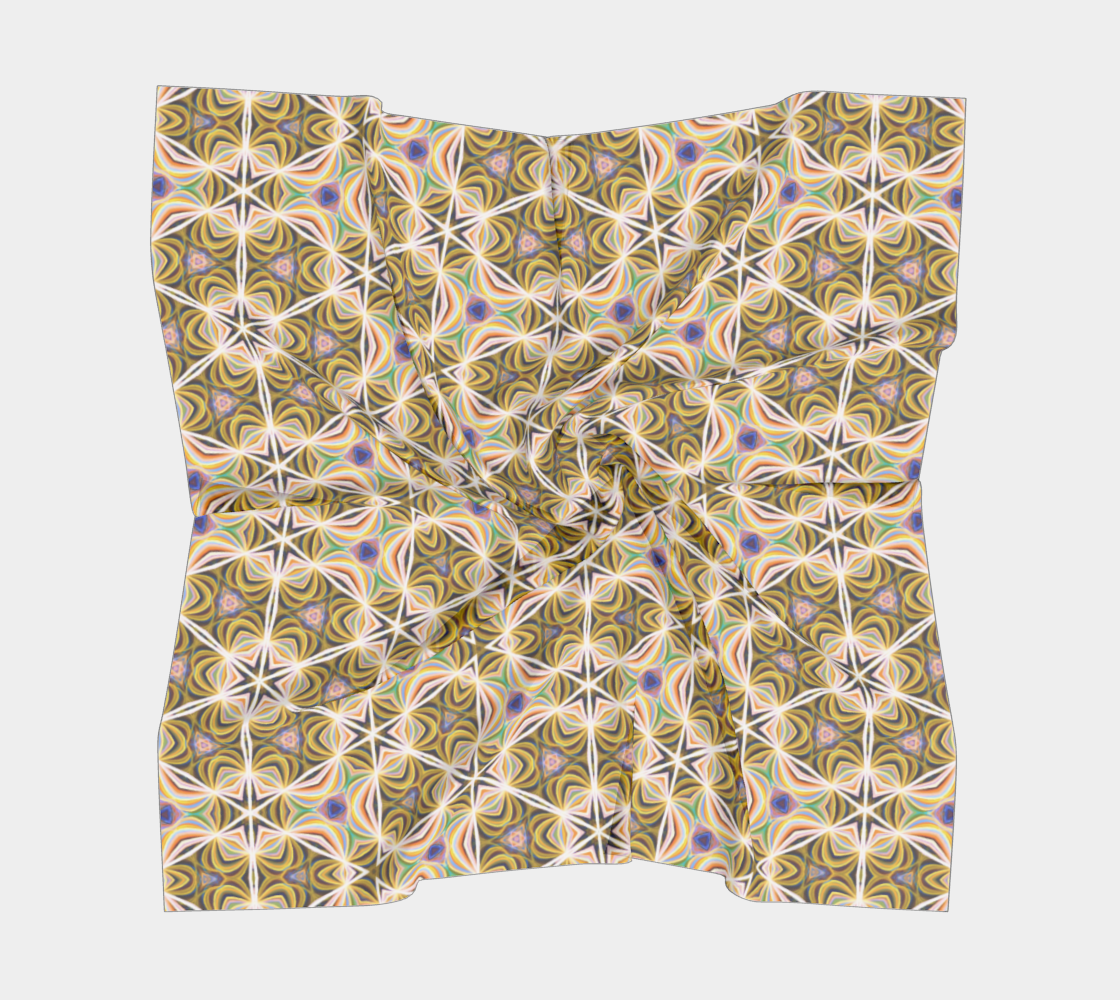 Aperçu de Sunshine Lattice Scarf #5