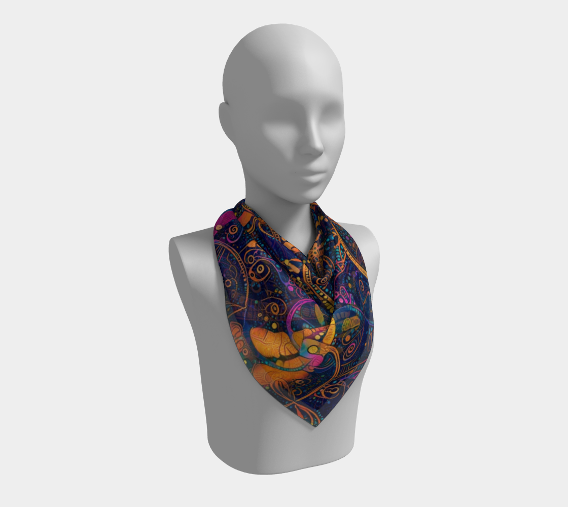 Aperçu de Night Tripper Scarf #2