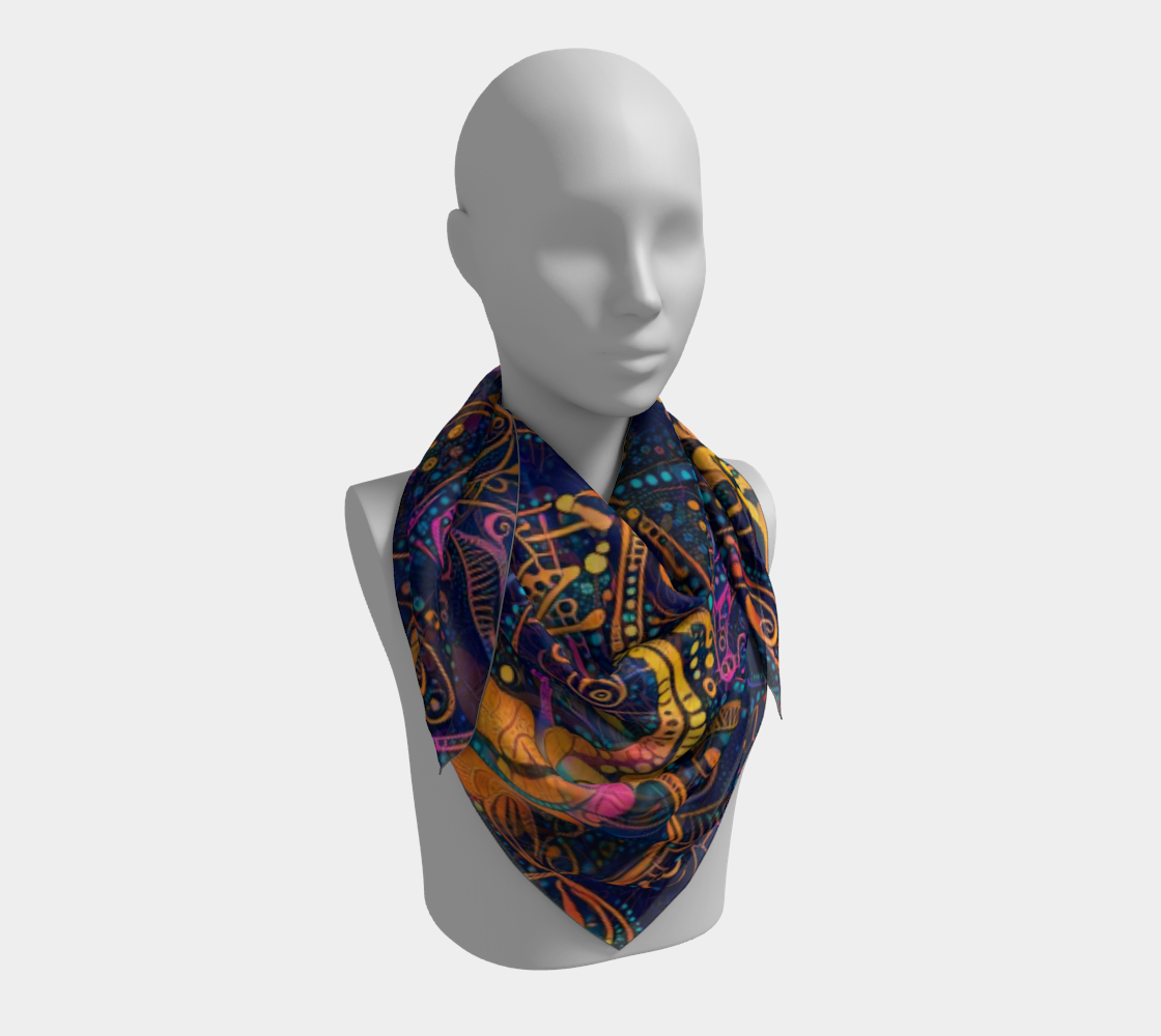 Aperçu de Night Tripper Scarf #3