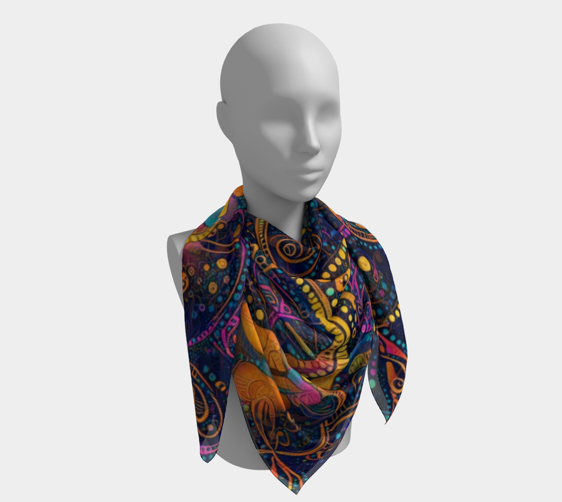 Aperçu de Night Tripper Scarf #4