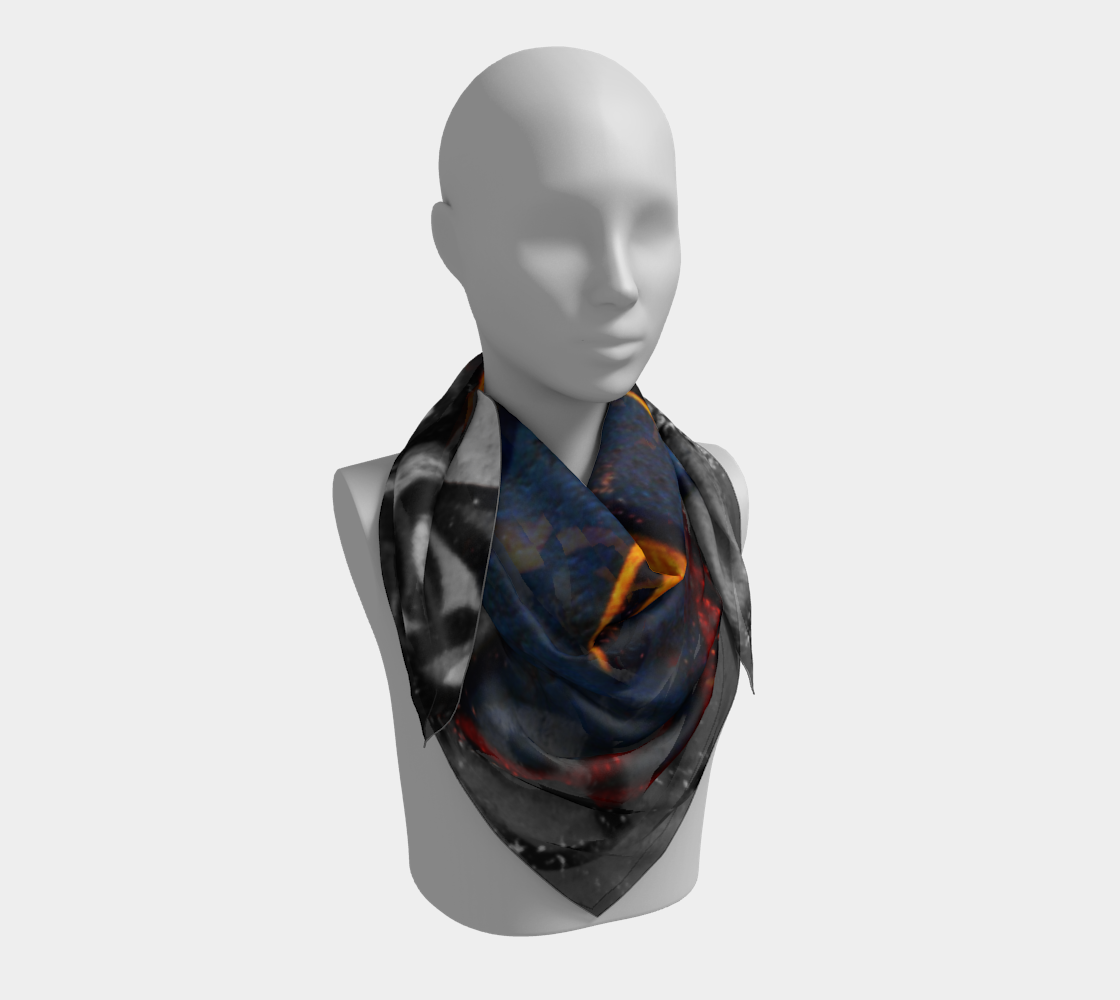 Graffiti 1 Square Scarf preview #3