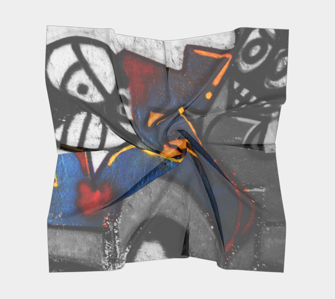 Graffiti 1 Square Scarf preview #5