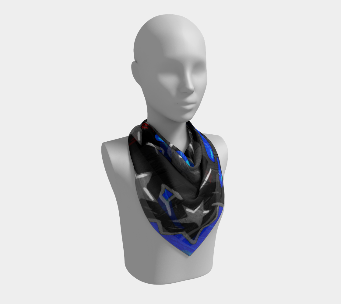 Graffiti 3 Square Scarf preview #2