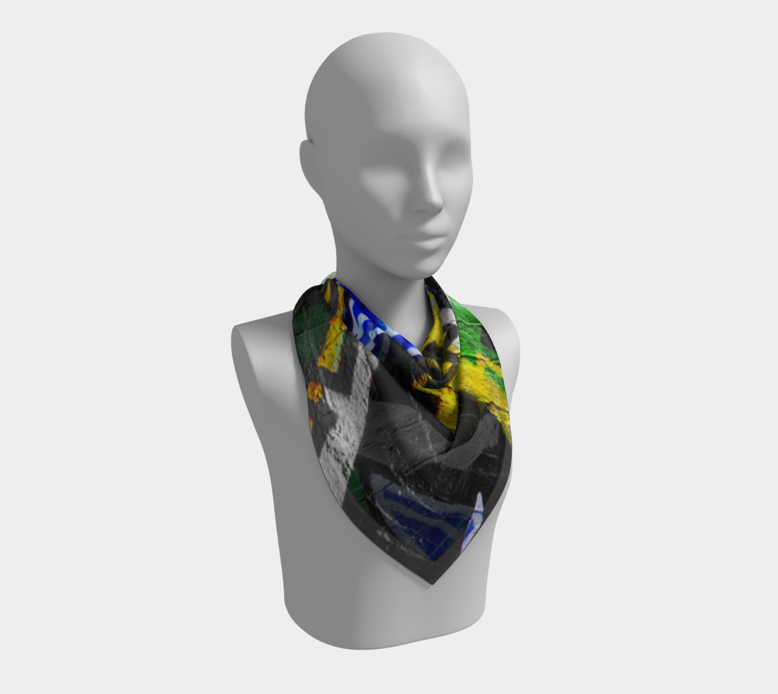Graffiti 6 Square Scarf preview #2
