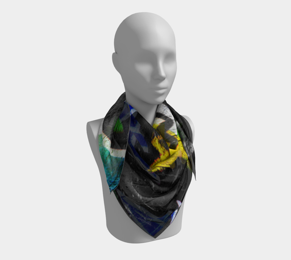Graffiti 6 Square Scarf preview #3