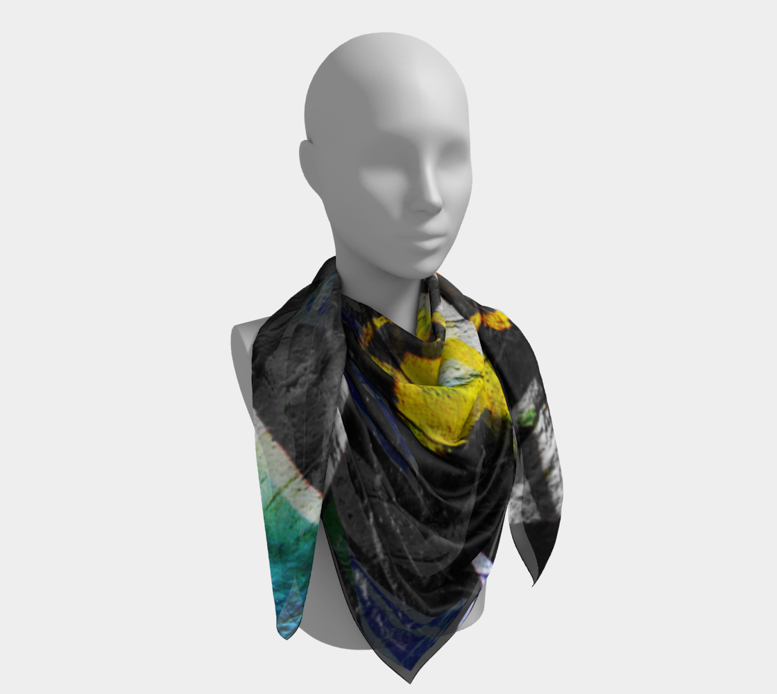 Graffiti 6 Square Scarf preview #4