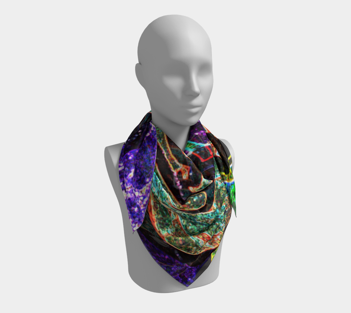 Graffiti 7 Square Scarf preview #3