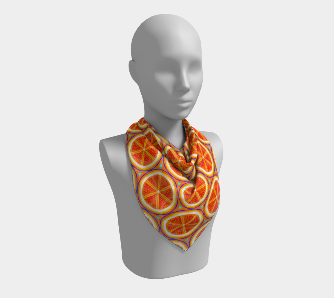 Orange Citrus Fruit Slices Bright Colorful preview #2