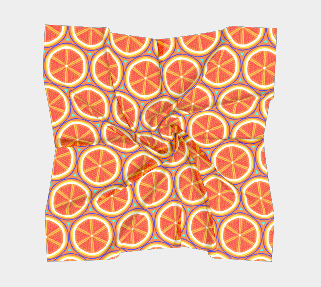 Orange Citrus Fruit Slices Bright Colorful preview #5