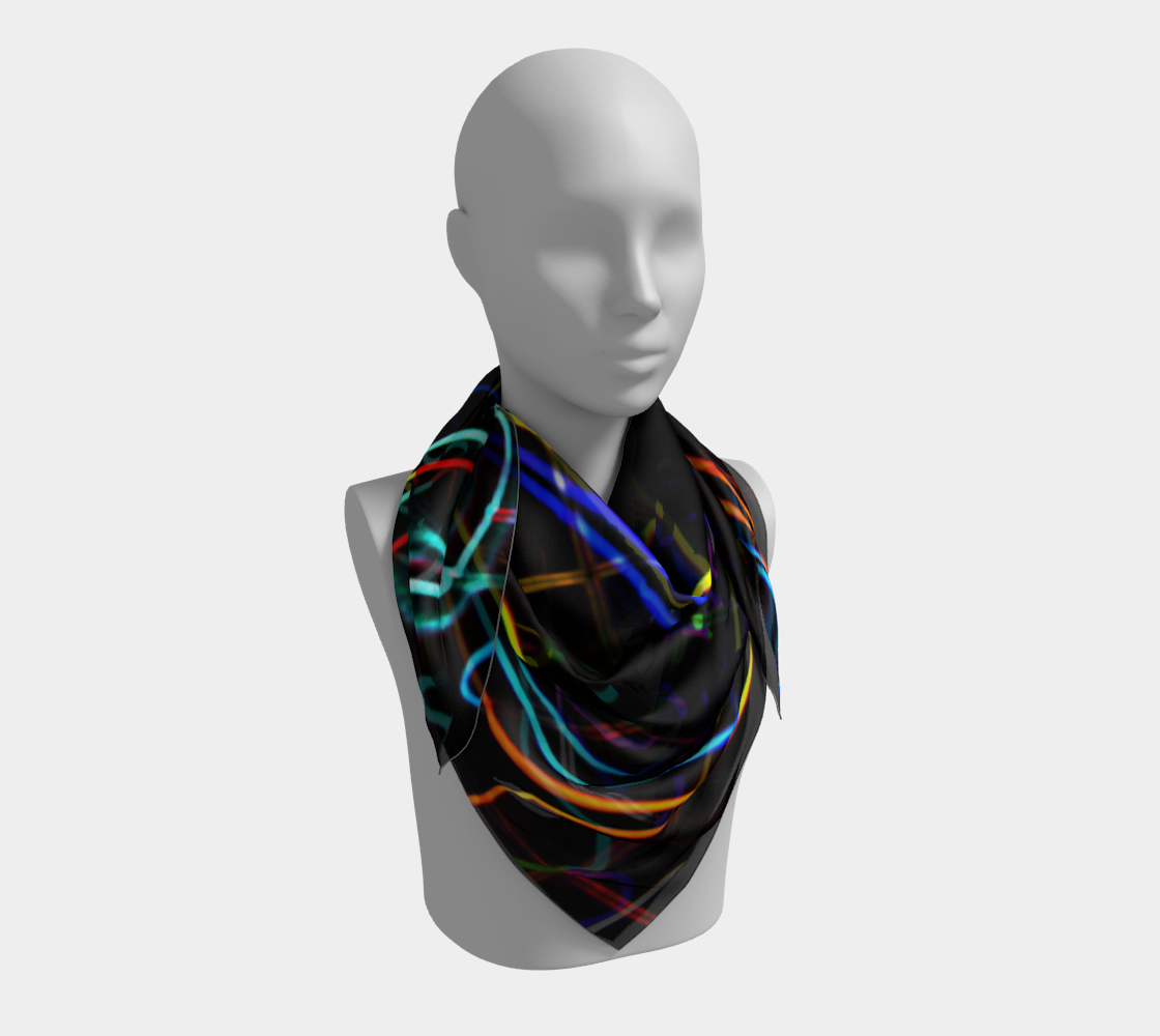 Graffiti 10 Square Scarf preview #3