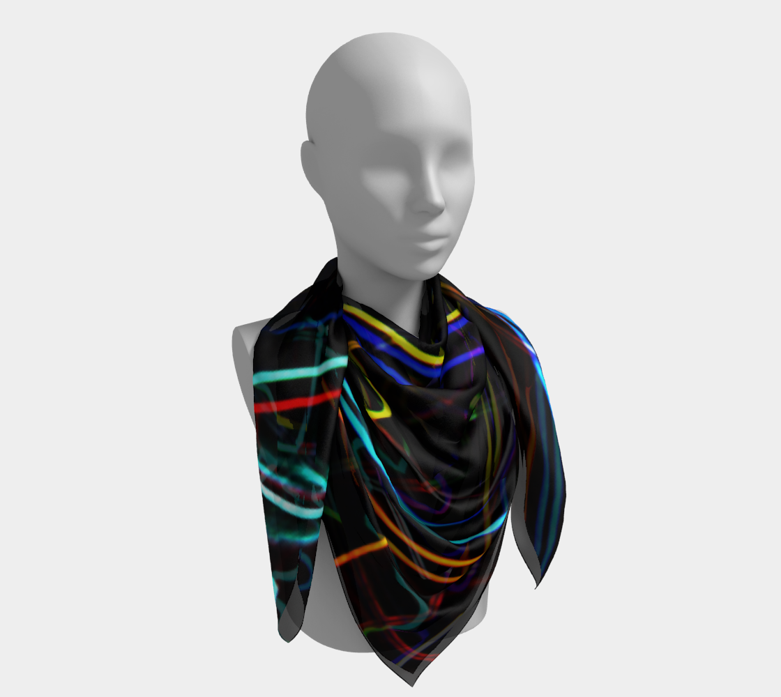 Graffiti 10 Square Scarf preview #4