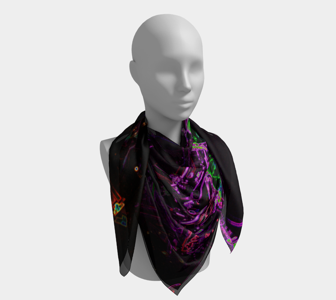 Drums Square Scarf preview #4