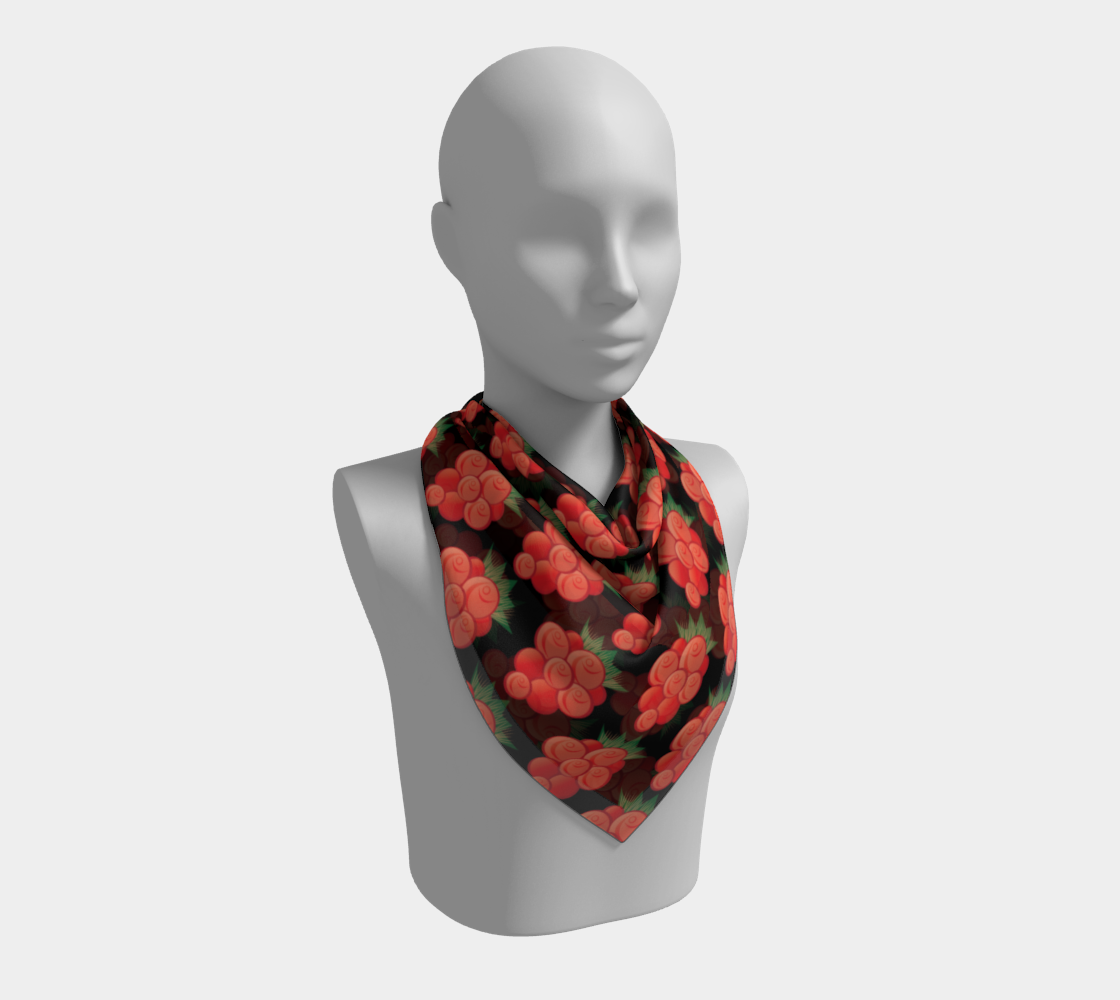 Aperçu de Salmonberry Square Scarf #2