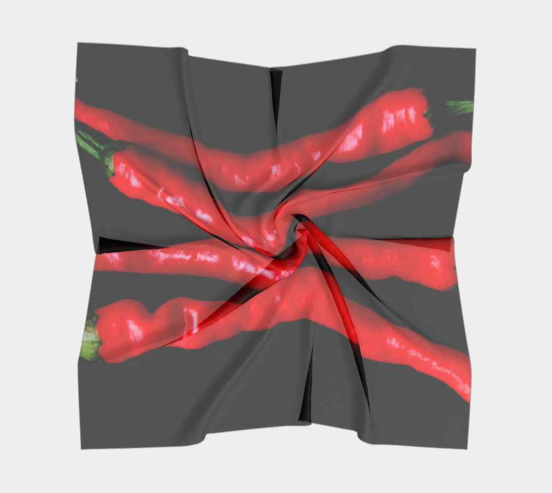 Four Red Chilies Square Scarf preview #5