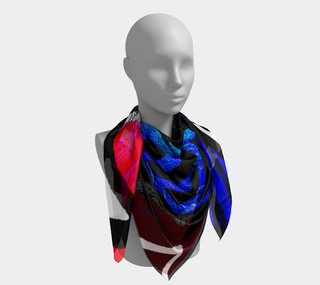 Graffiti 11 Square Scarf preview #4