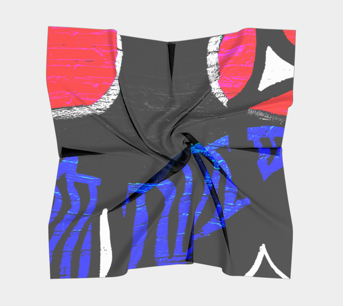 Graffiti 11 Square Scarf preview #5