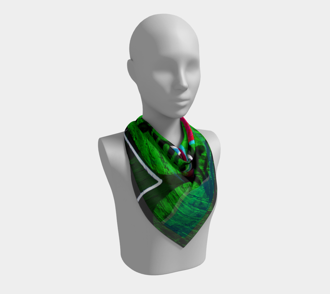 Graffiti 12 Square Scarf preview #2