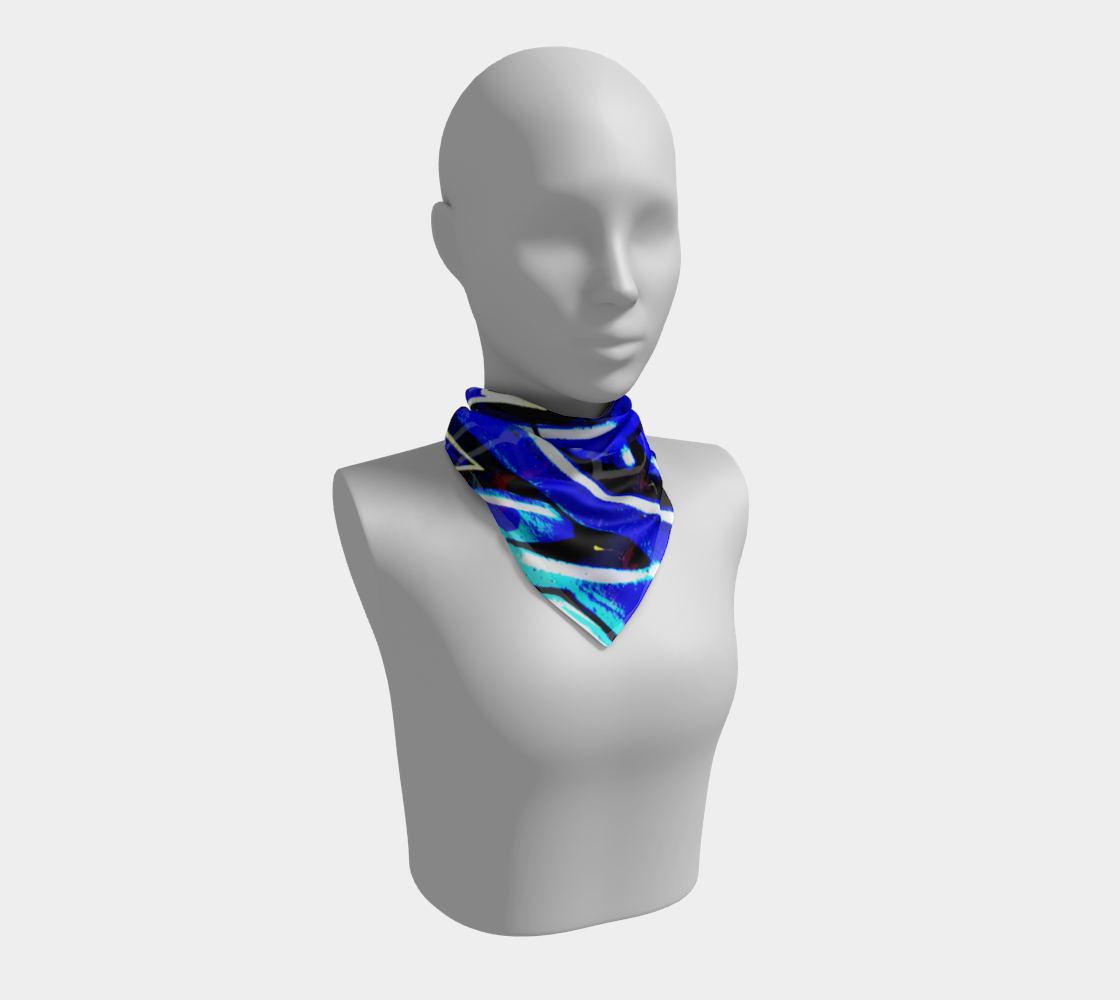 Graffiti 13 Square Scarf preview