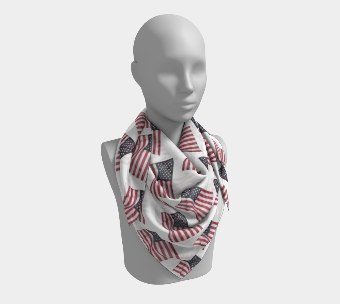Flapping American Flags preview #3