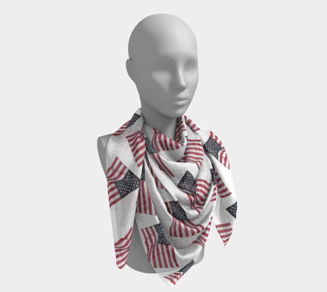 Flapping American Flags preview #4