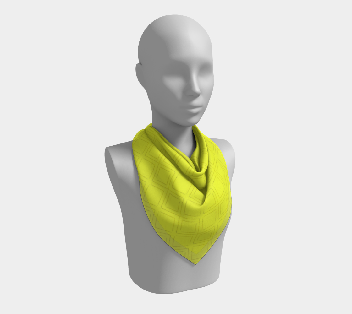 Brite Yellow Diamond Squares preview #2